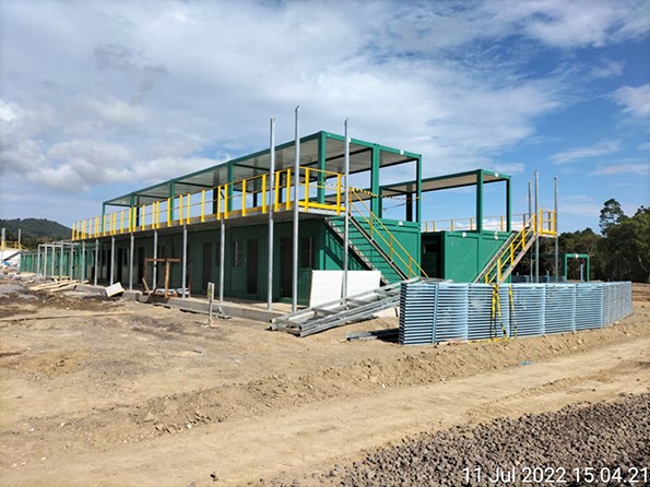 Flatpack container accommodation camp for AMMAN-6 Flatpack container accommodation camp for AMMAN-6